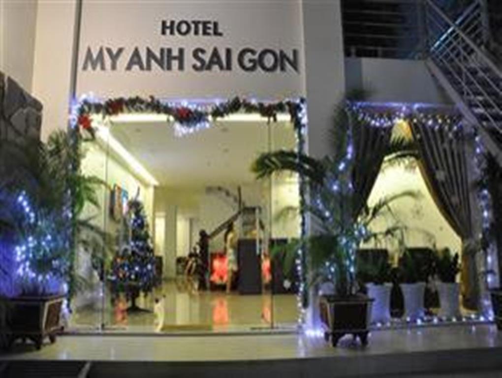 My Anh Saigon Hotel Ho Chi Minh-stad Buitenkant foto